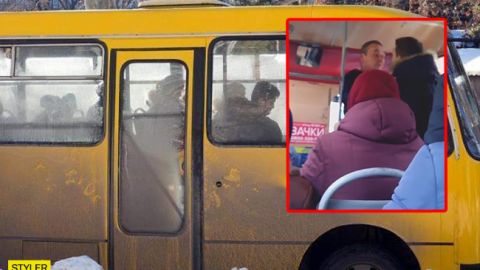 Пішов геть! Під Києвом агресивний водій викинув пільговика з маршрутки