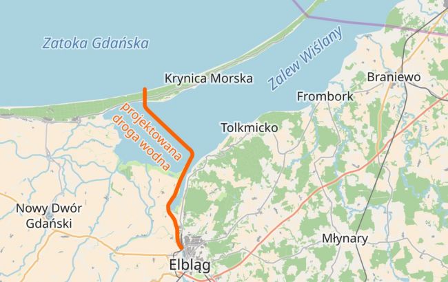 Польша построит искусственный остров в Калининградском заливе