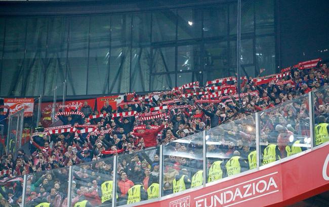 УЄФА засудив зіткнення в Більбао за участю фанатів "Спартака"