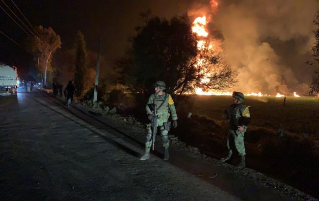 В Мексике взорвался трубопровод с горючим, есть погибшие