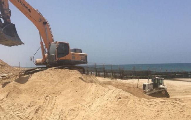 Ізраїль почав зводити "розумну стіну" на кордоні з сектором Газа