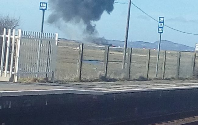 В Великобритании рухнул самолет пилотажной группы королевских ВВС