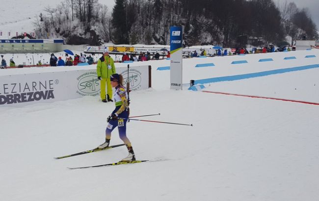 Биатлонистка Бех выиграла золото для Украины в спринте на юниорском ЧМ-2019