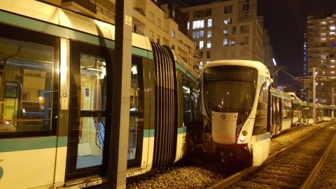 У Франції зіткнулись два трамваї