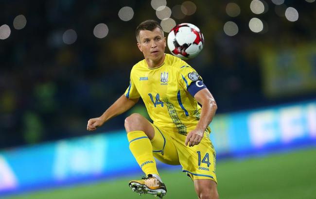 Ротань провел 100 матчей за сборную Украины