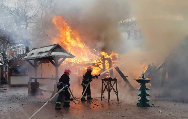 Стала відома причина вибуху на різдвяній ярмарці у Львові