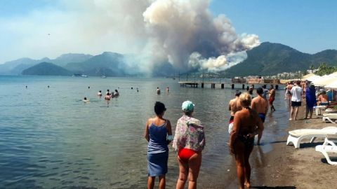 Поруч з готелями: поблизу курортного міста в Туреччині спалахнули лісові пожежі