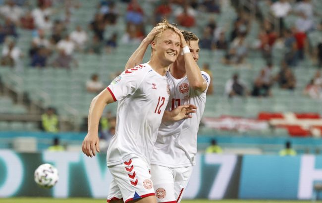 Данія обіграла Чехію і пробилася до півфіналу Євро вперше з 1992 року