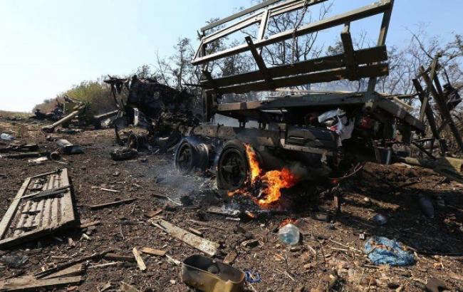 Боевики обстреляли позиции сил АТО вблизи Трехизбенки, - Госпогранслужба