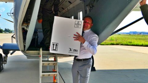 В Украину доставили партию вакцины AstraZeneca от Эстонии