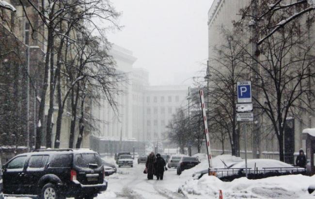Погода на сьогодні: в Україні сніг, температура від -4 до +5