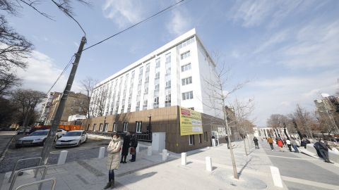 В Днепре продолжается комплексная реконструкция детской клинической больницы