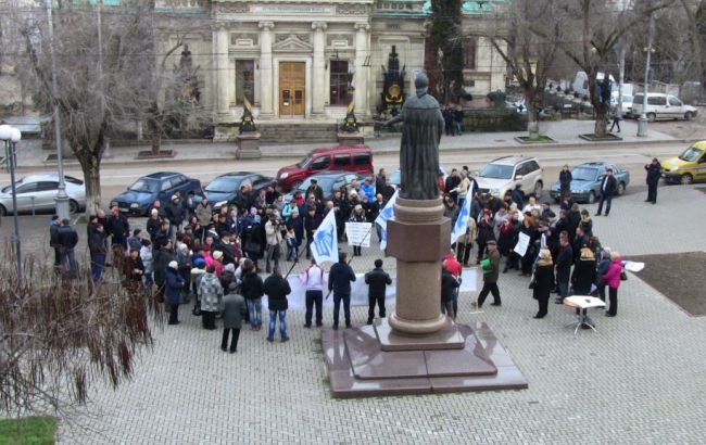 В Севастополе разогнали митинг против местных властей