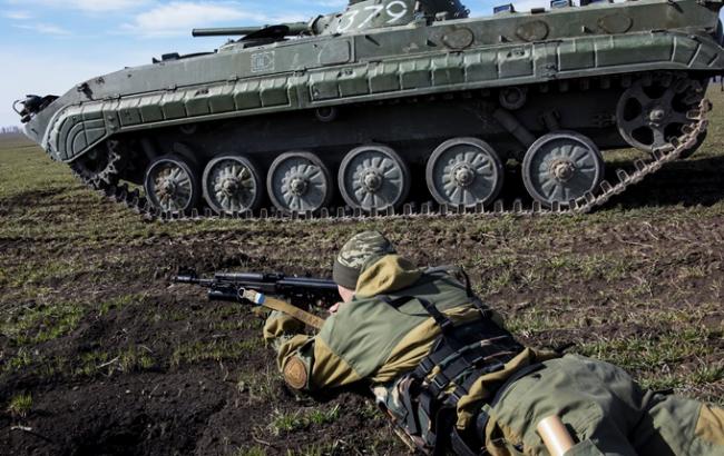 У мережі показали, як українські військові тренуються на Донбасі
