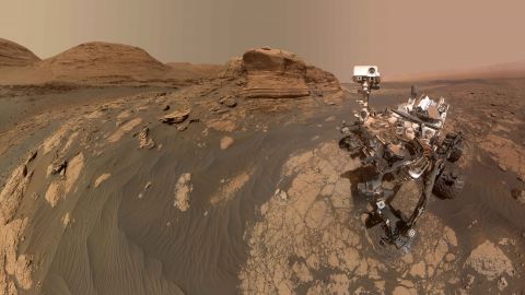 Марсоход Curiosity снял на видео движение облаков на Красной планете