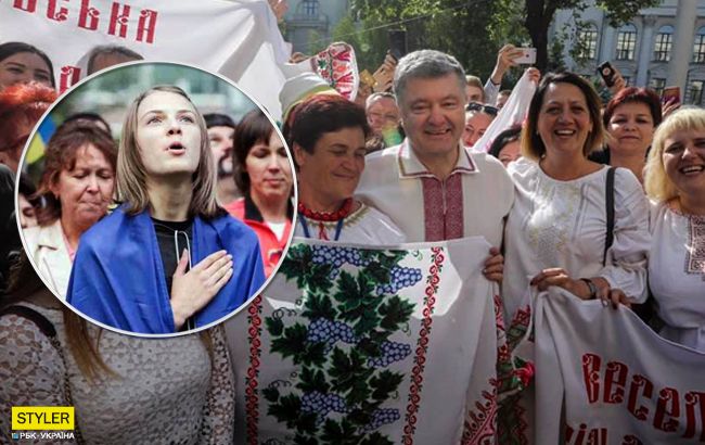 Любовь к Украине в наших сердцах: Порошенко поздравил с Днем вышиванки