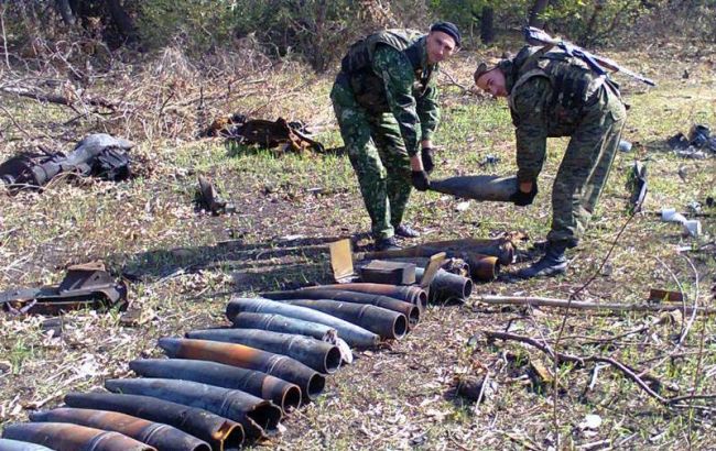 У Луганській області за минулу добу піротехніки виявили 104 боєприпаси