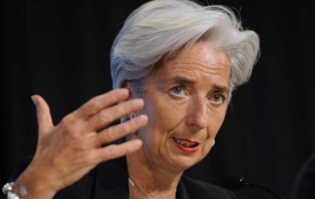 Глава МВФ закликала збільшити міжнародну допомогу Україні