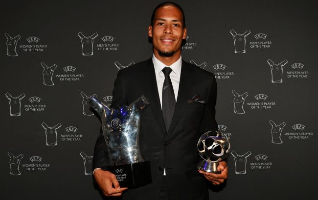 Защитник "Ливерпуля" признан УЕФА лучшим игроком прошлого сезона