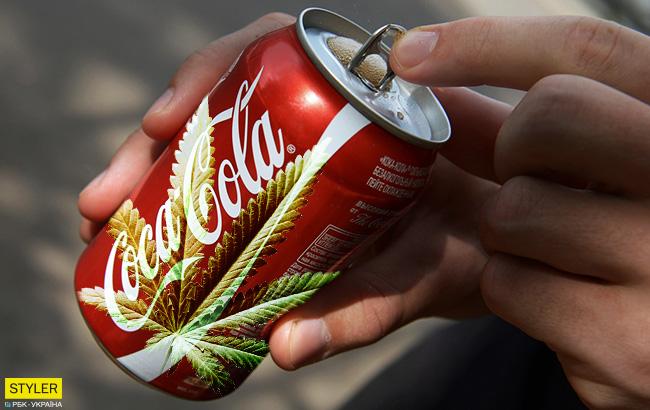 Coca-Сola с марихуаной: производители напитка заинтересовались новым направлением