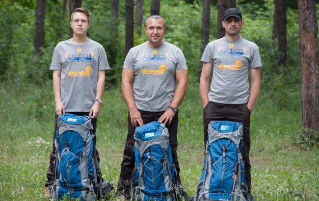 От Чернигова до Херсона: трое киевлян прошли пешком 1100 км