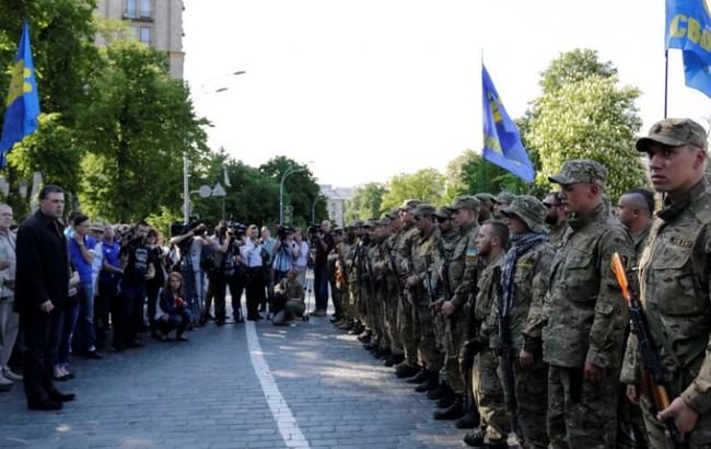 Бойцы батальона "Сич" отправились в Авдеевку и Пески, - ВО "Свобода"