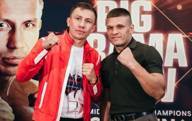 Дерев'янченко і Головкін провели відкрите тренування перед боєм