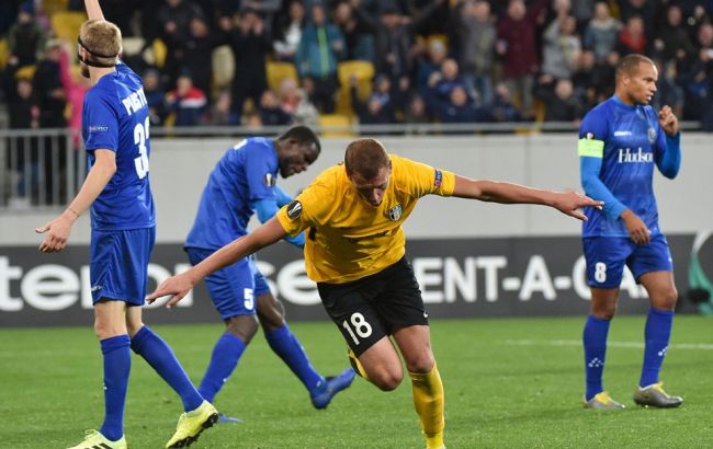 "Олександрія" добилася нічиєї з "Гентом" в домашньому матчі Ліги Європи