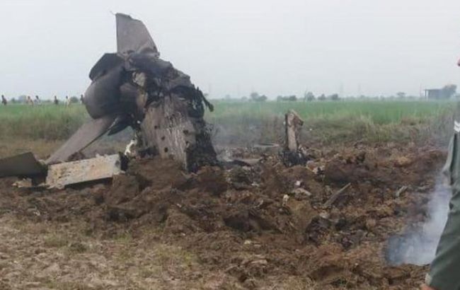 В Індії розбився винищувач Міг-21