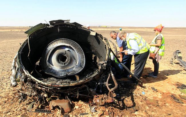Потерпевший крушение в Египте самолет разрушился в воздухе
