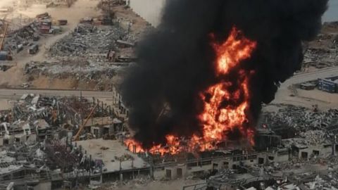 Пожежа у Бейруті: президент Лівану не виключає підпалу