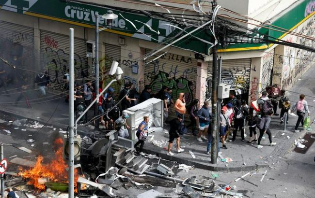Число загиблих на протестах в Чилі зросло до 18