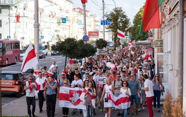 В Минске проходит очередной женский марш, пока без задержаний