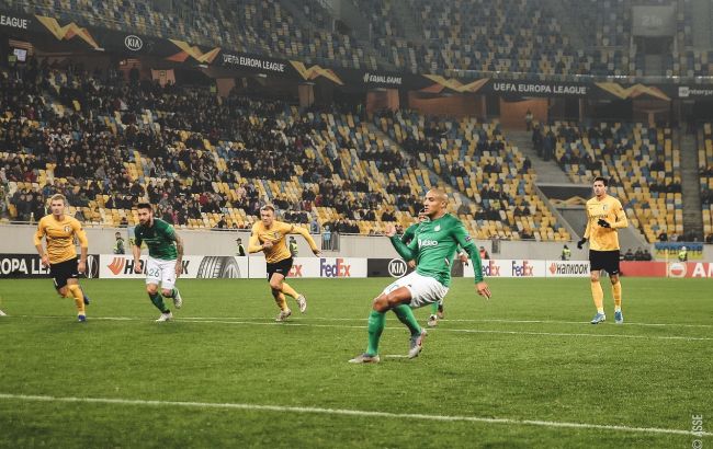 "Александрия" отыгралась в матче Лиги Европы против "Сент-Этьена"