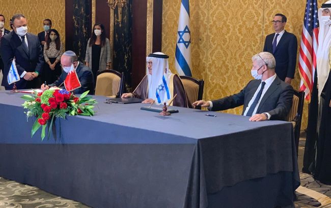 Ізраїль та Бахрейн встановили дипломатичні відносини