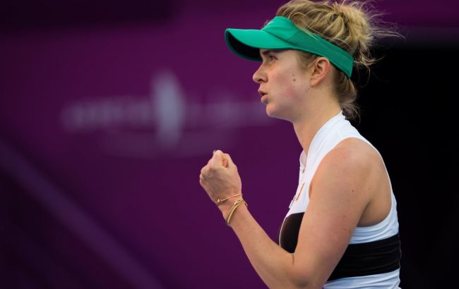 Свитолина стала первой полуфиналисткой турнира в Дохе