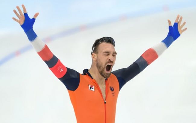 Олимпиада-2022: нидерландец Нойс с рекордом стал чемпионом среди конькобежцев