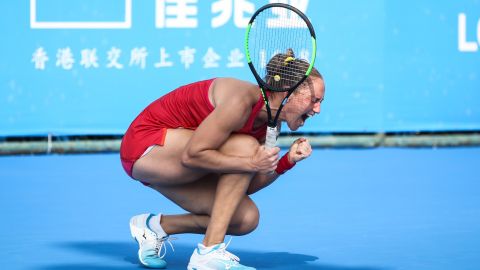 Украинская теннисистка пробилась в 1/4 финала турнира WTA в Шэньчжэне