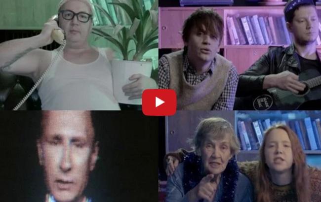 "Всі дивляться тільки на тебе": Путіна зняли в новорічному кліпі