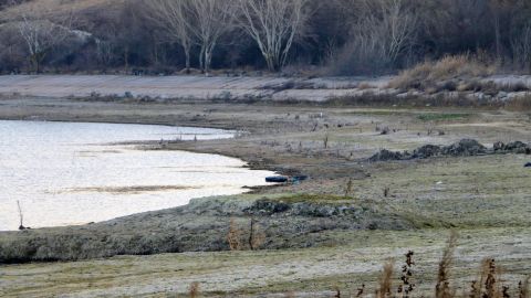 В Крыму высыхает одно из старейших водохранилищ