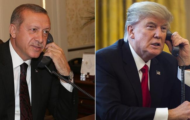 Трамп обсудил с Эрдоганом химическую атаку в Сирии