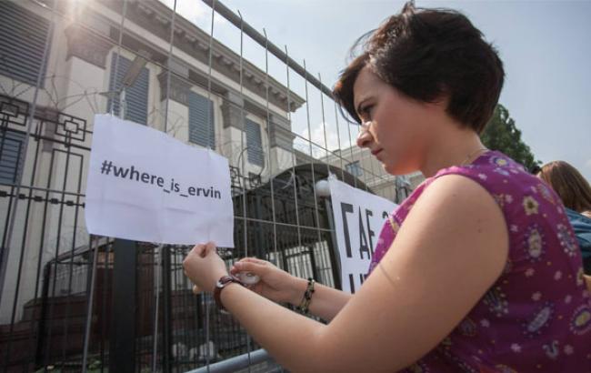 Крымские татары провели дерзкую акцию у стен Кремля