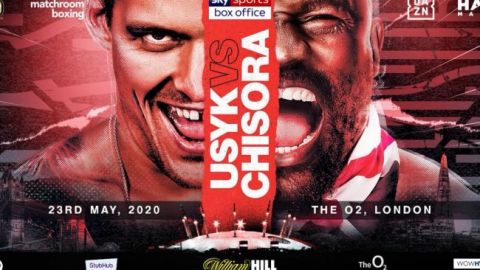 Бой Усик - Чисора предварительно перенесен на лето