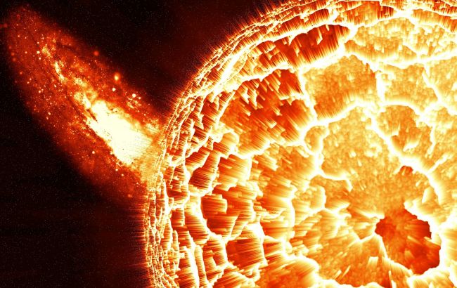 NASA показало найпотужніший спалах на Сонці 2021, що викликав сьогоднішню магнітну бурю