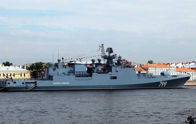 Окупанти посилюють угруповання в Чорному морі новітнім кораблем "Адмірал Макаров"