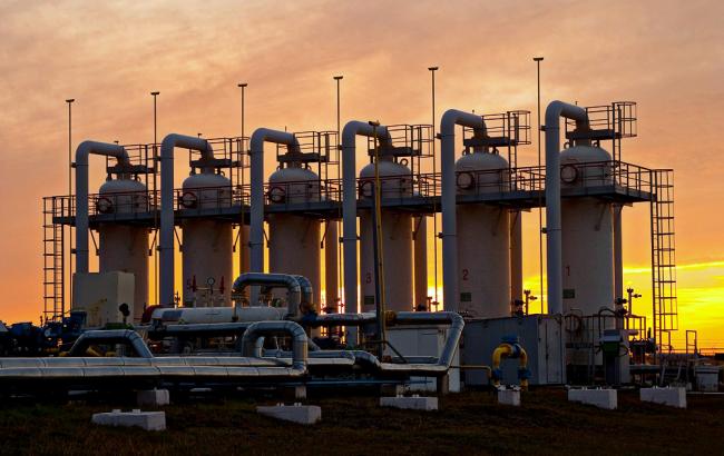 Запасы газа в ПХГ Украины сократились на 0,02% - до 7,703 млрд куб. м