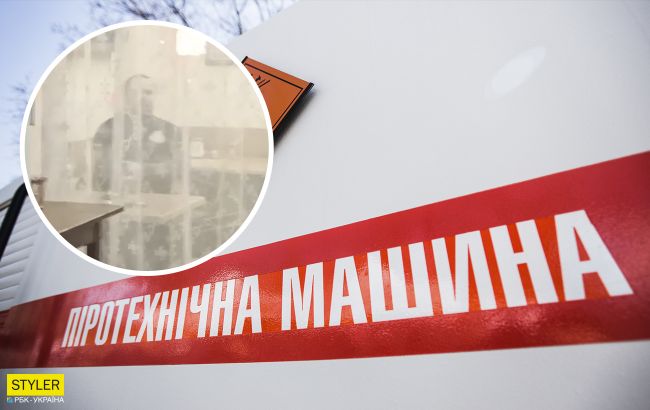 У центрі Києва чоловік погрожував підірвати кафе: з'явилося відео інциденту