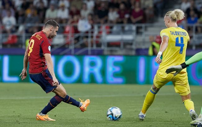 Молодежная сборная Украины разгромно проиграла Испании в полуфинале Евро-2023