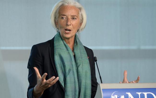 Глава МВФ призвала оказывать дальнейшую финансовую помощь Украине