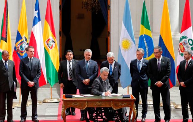 У Південній Америці 8 країн створили політичний блок